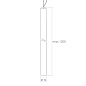 ART-S-FLUTE onTrack 3-ph LED Светильник подвесной на трехфазный шинопровод   -  Трековые светильники 